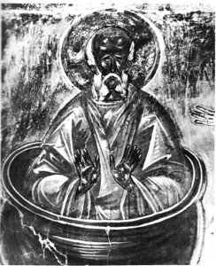 Феофан Грек Столпник. Фреска Спасо-Преображенского собора в Новгороде. 1378