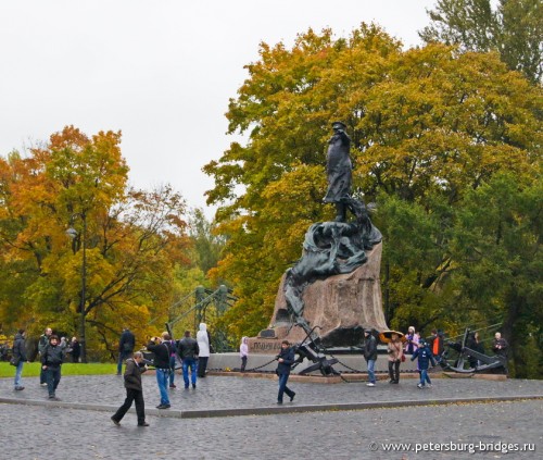 Monument to Admiral Stepan Osipovich Makarov