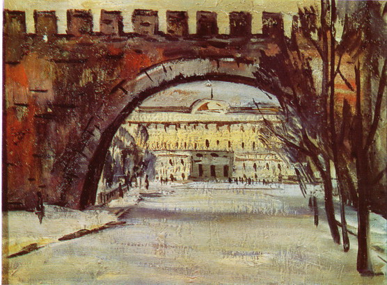 Entrance arch of the kremlin