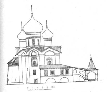 Северный фасад Троицкого собора