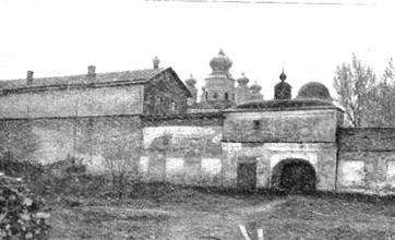 Северные ворота монастыря
