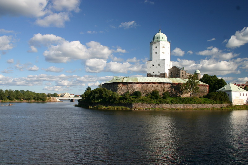 Исторический замок в Финляндии