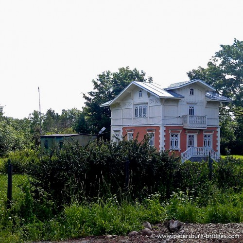 The Tsar's mill. Miller's cabin and a guardhouse.