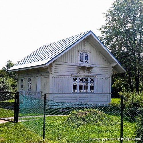 The Tsar's mill. Miller's cabin and a guardhouse.