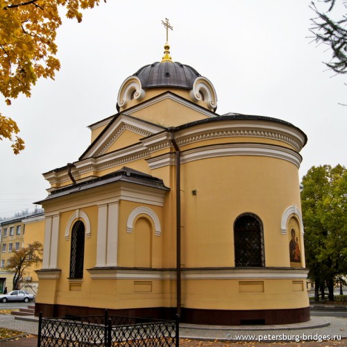 Our Lady of Tikhvin chapel in Kronstadt