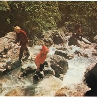 Водопад Учан-Су и советские туристы